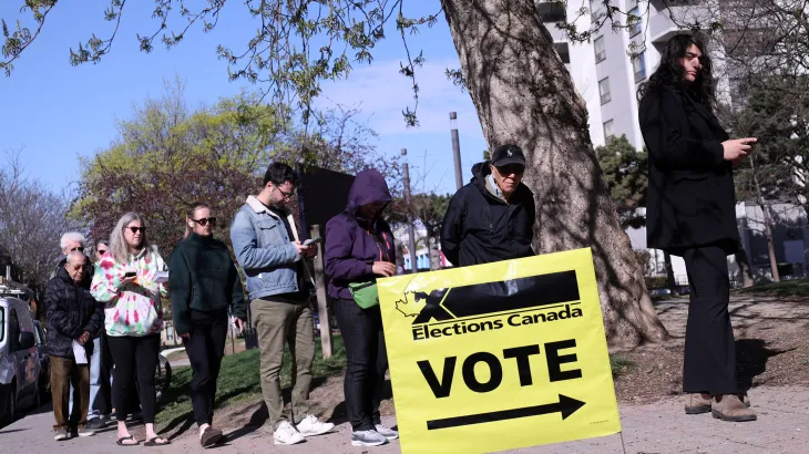 Canadians head to the polls as Trump looms over the election