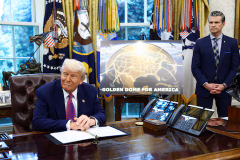 Trump to Make 'Golden Dome' Announcement Tuesday, U.S. Official Says