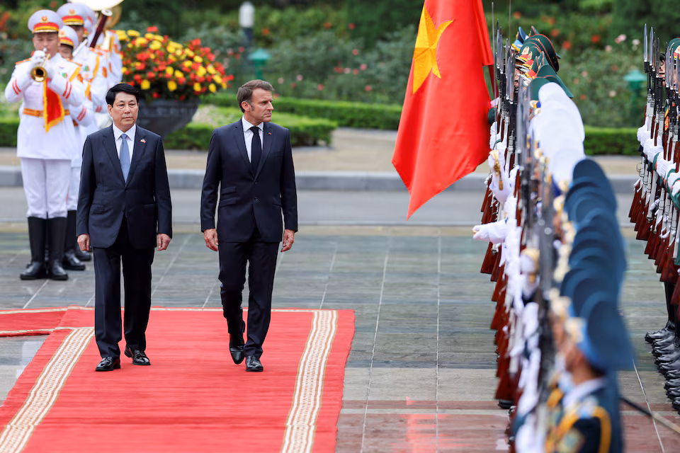 France and Vietnam Forge Strategic Pact with Dozens of New Deals During Macron's Hanoi Visit