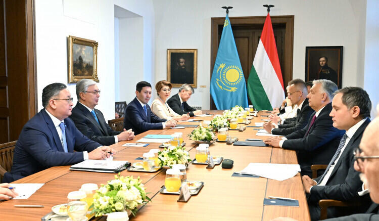 Kazakhstan and Hungary Deepen Strategic Ties in Talks Between President Tokayev and PM Orbán