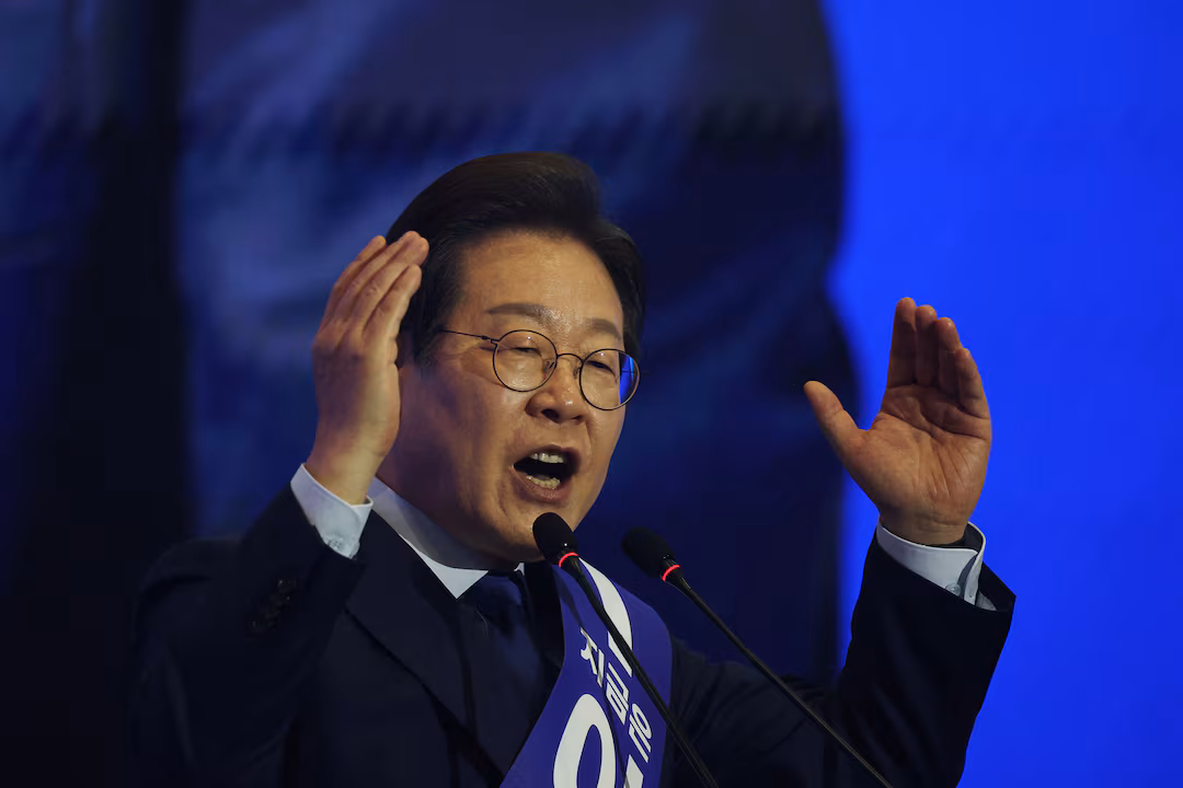 South Korea’s Top Court Overturns Acquittal of Presidential Frontrunner Lee Jae-myung, Plunging Election into Uncertainty