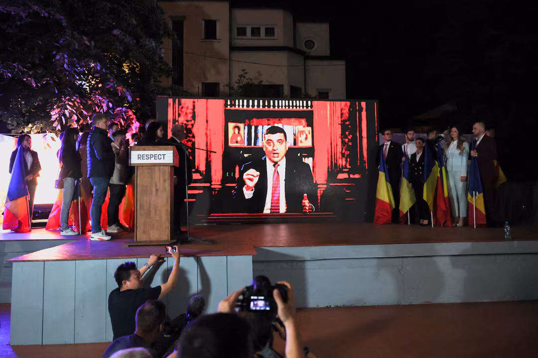 Romanian Nationalist Simion on Course for Election Win, Early Results Show
