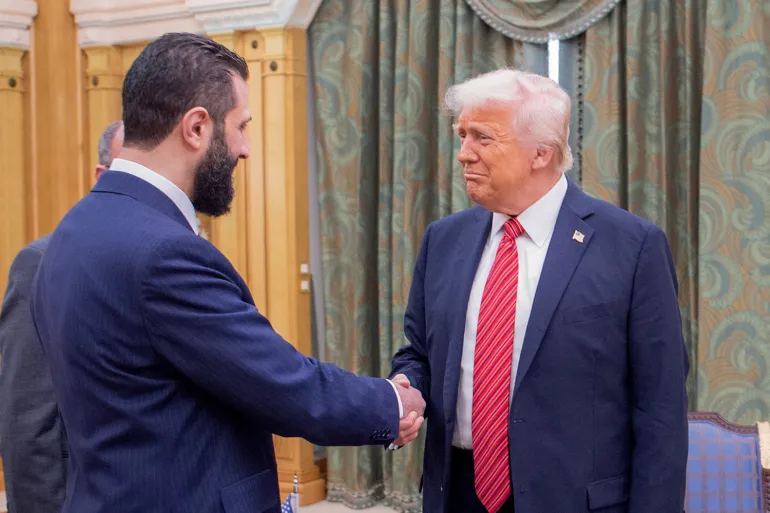 Trump Meets Syria’s Al-Sharaa, Signaling Potential Shift in U.S.-Syria Relations