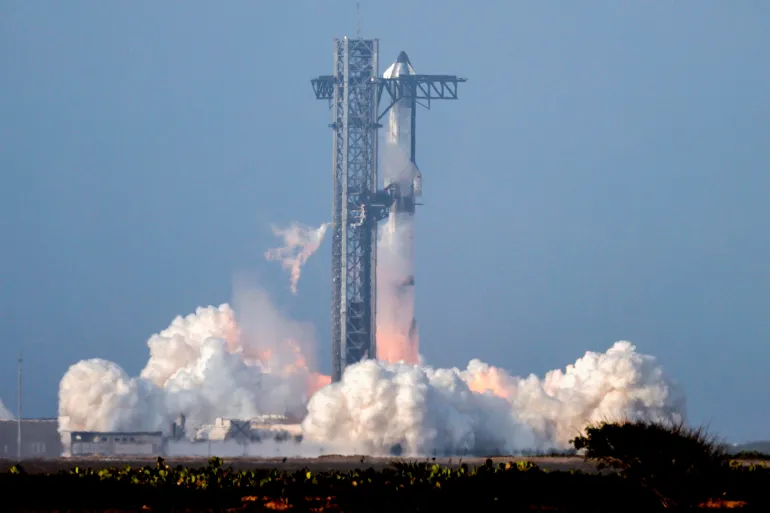SpaceX’s Starship Test Flight Ends in Failure After Losing Control Mid-Flight