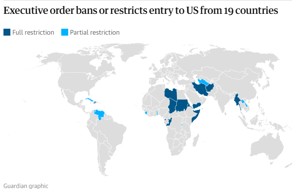 Trump Issues Proclamation Reviving Controversial Travel Ban if Re-Elected